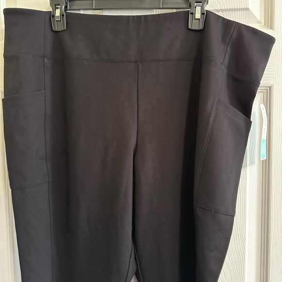 Women's 41 HAWTHORN Black Dress Pants with pockets NWT Size 3X - Picture 5 of 5
